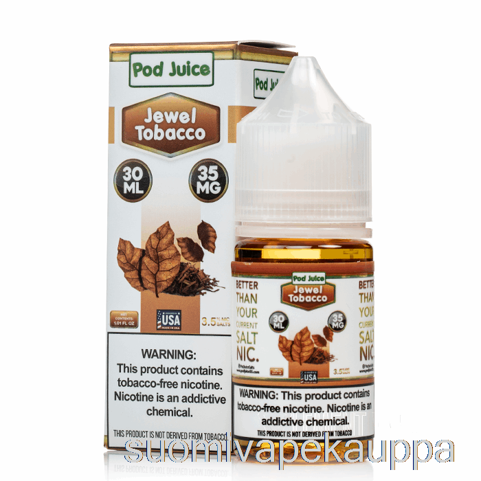 Vape Nesteet Jewel Tupakka - Palkomehu - 30ml 55mg